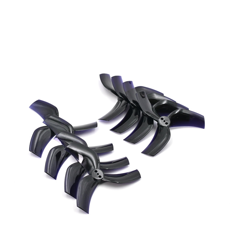 Gemfan D63 3 Blade Cinewhoop Props (1.5mm) - Black