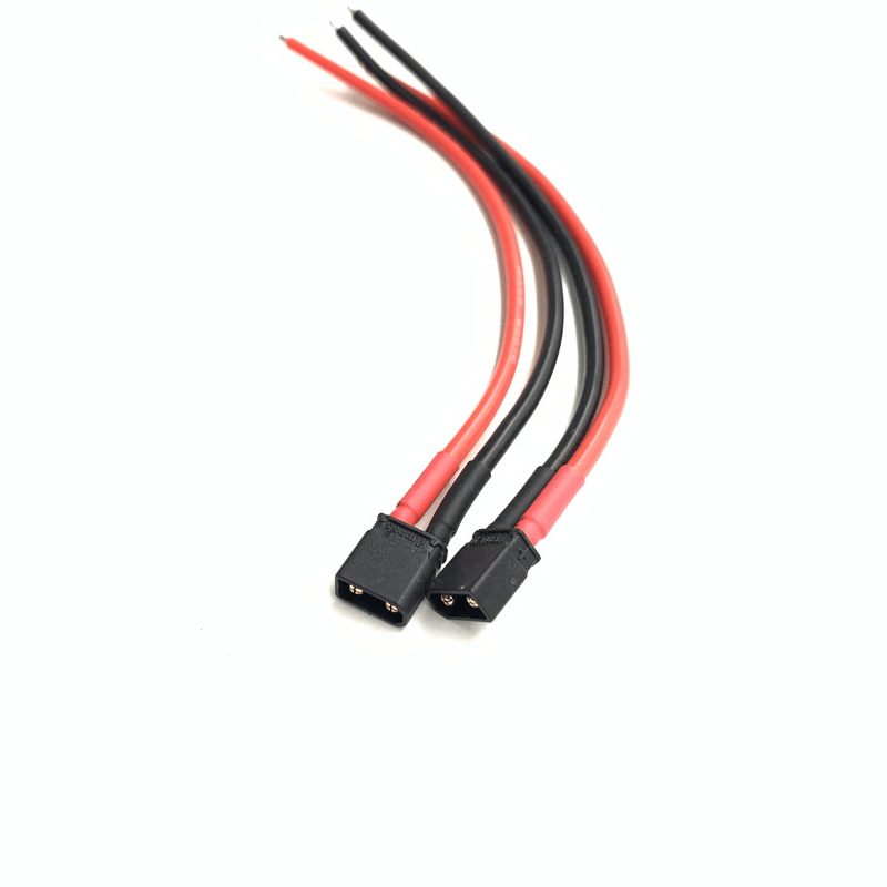 ⚡️Buy Amass XT30U Connectors With 150mm 16 AWG Silicone Wire (Black) - www.kingquad.shop