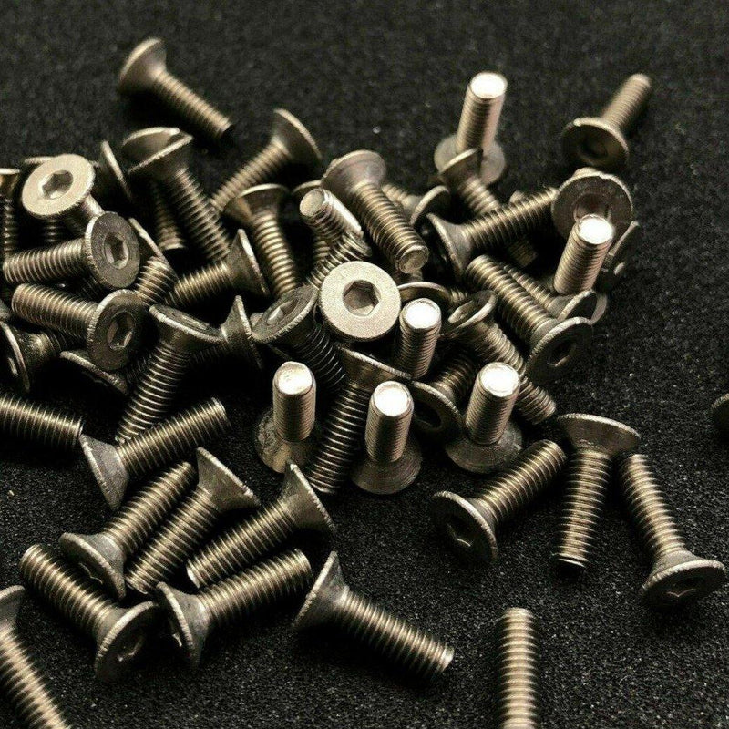 ⚡️Buy Titanium M3 Counter Sunk Screws (Various Sizes) (x10) 6AL/4V - www.kingquad.shop