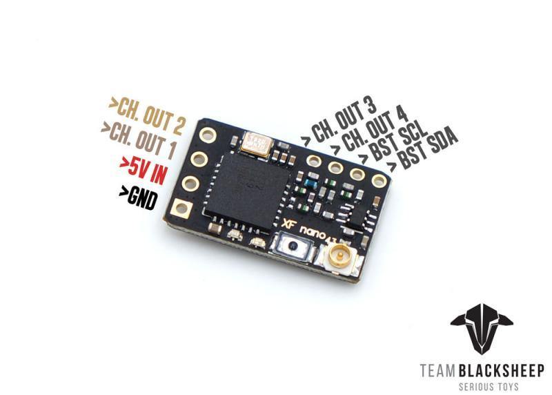 ⚡️Buy Team BlackSheep TBS Crossfire Nano RX (SE) - FPV Long Range Drone Receiver - www.kingquad.shop