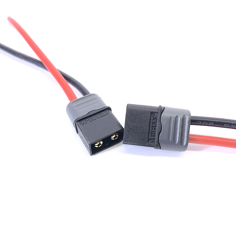 ⚡️Buy Amass XT60-HM Pigtail 10cm 14 AWG Silicone Wire (Male) - www.kingquad.shop